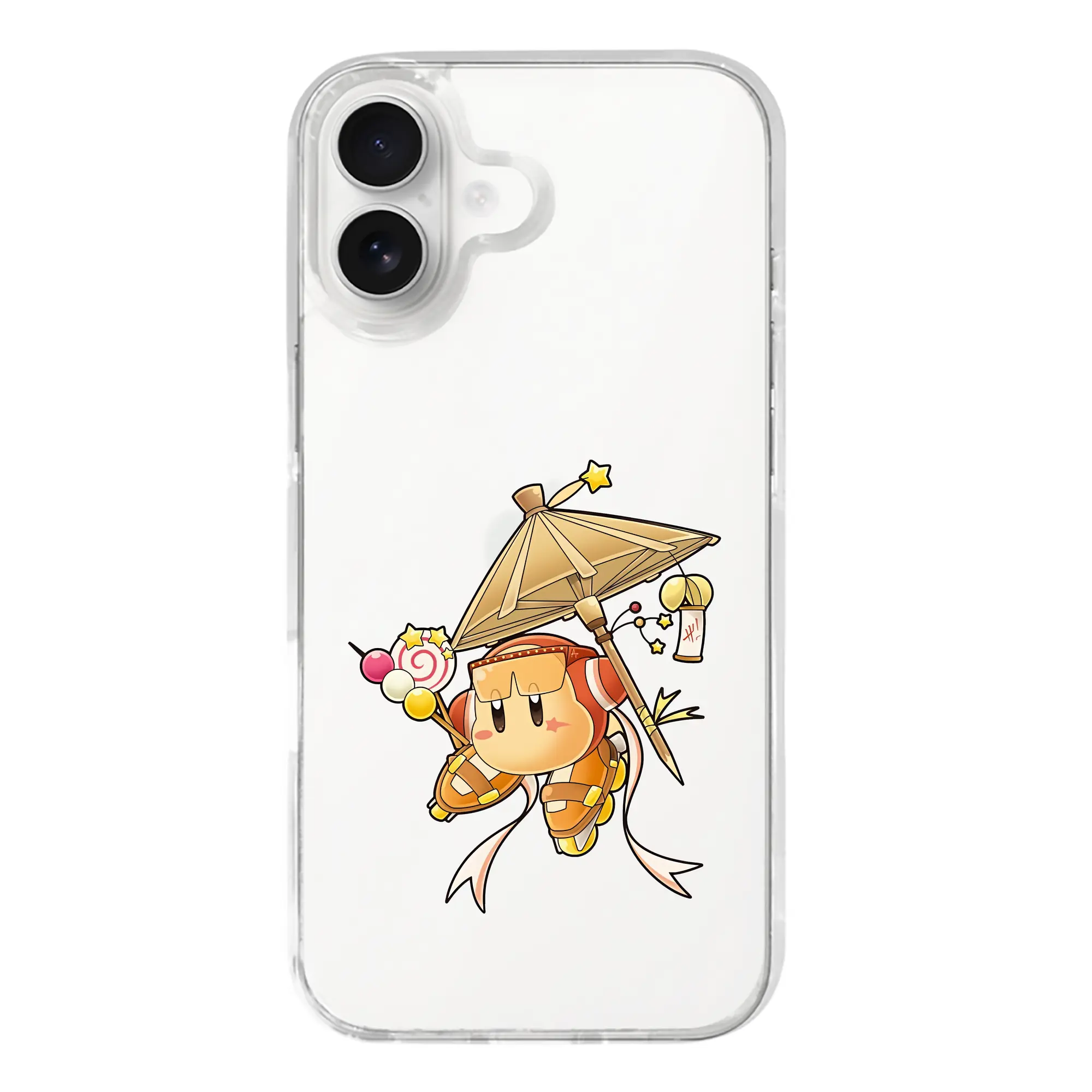 星のカービィ グッズ ワドルディ - iPhone 17シリーズ 透明スマホケース – 薄型・耐衝撃・精密フィット保護カバー